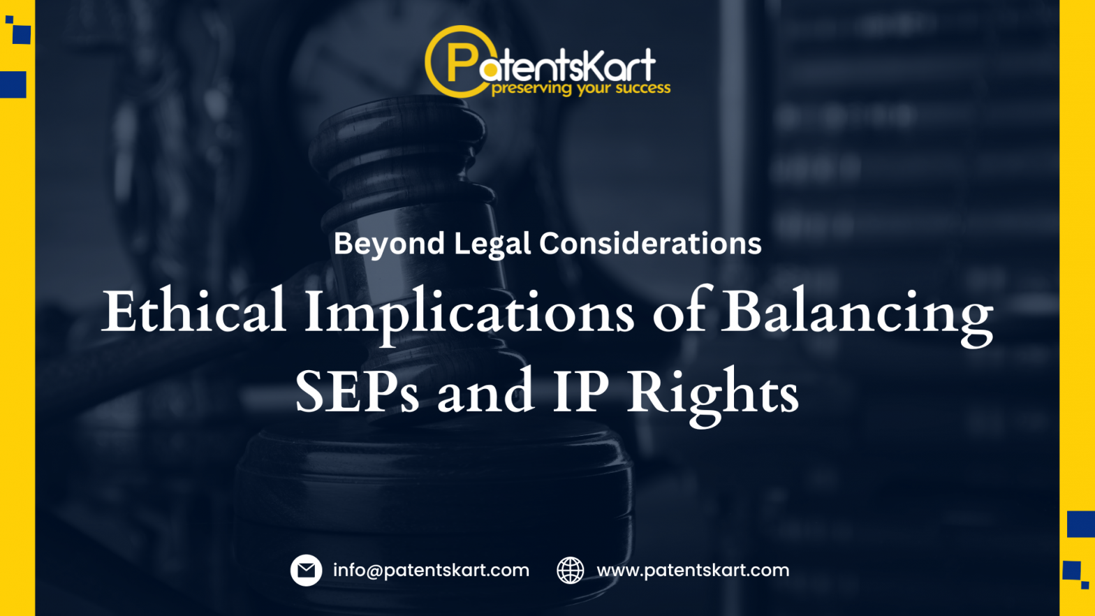 SEP, IP Rights, intellectual property, Standard-Essential Patents
