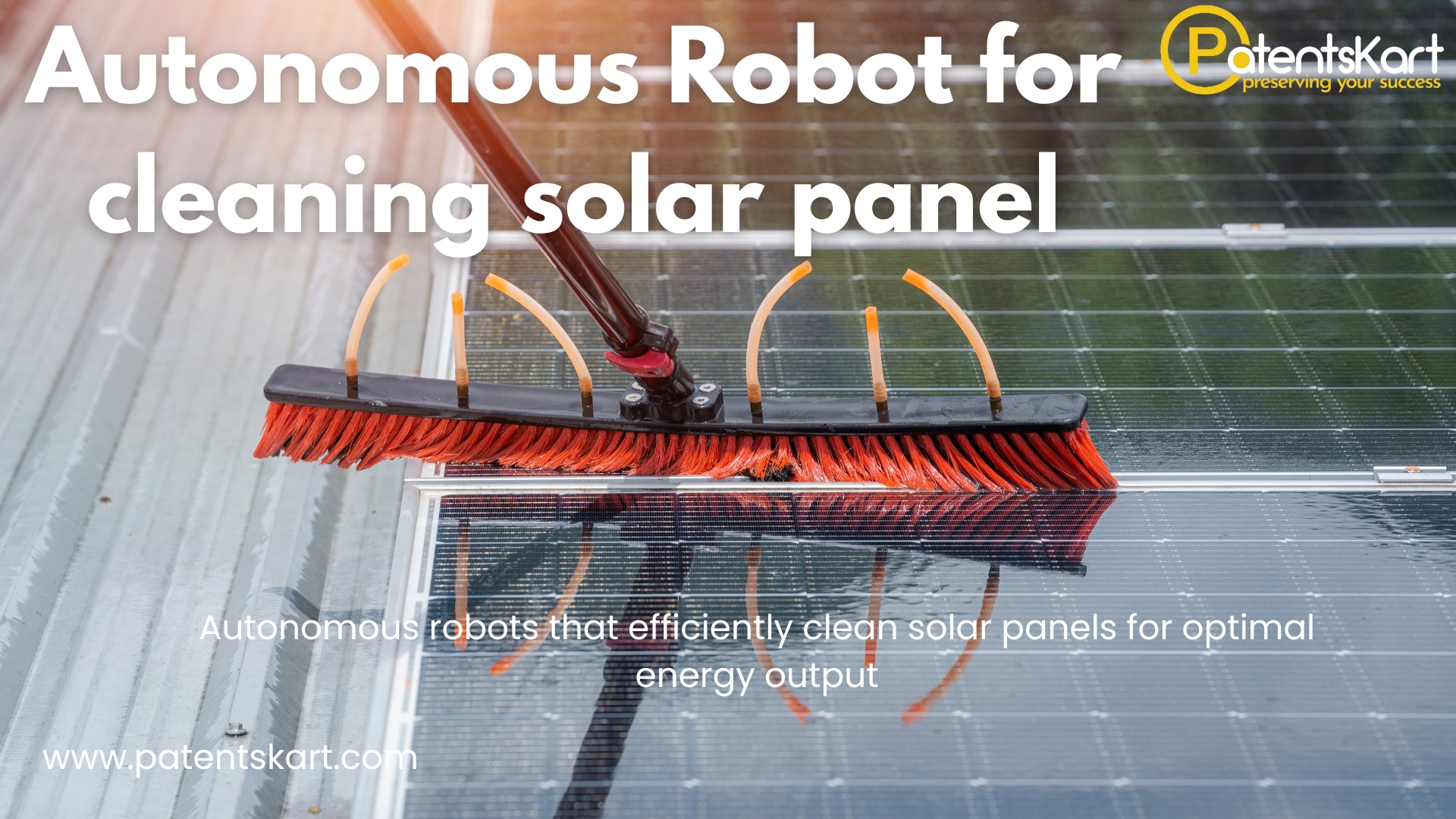 Poster of Autonomous Robot for Cleaning Solar Panel