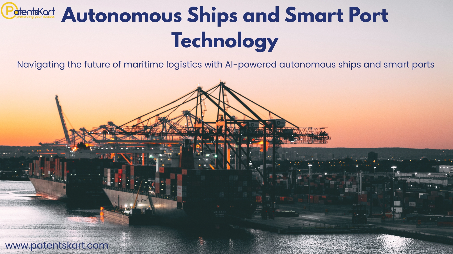 autonomous ships and smart port technology