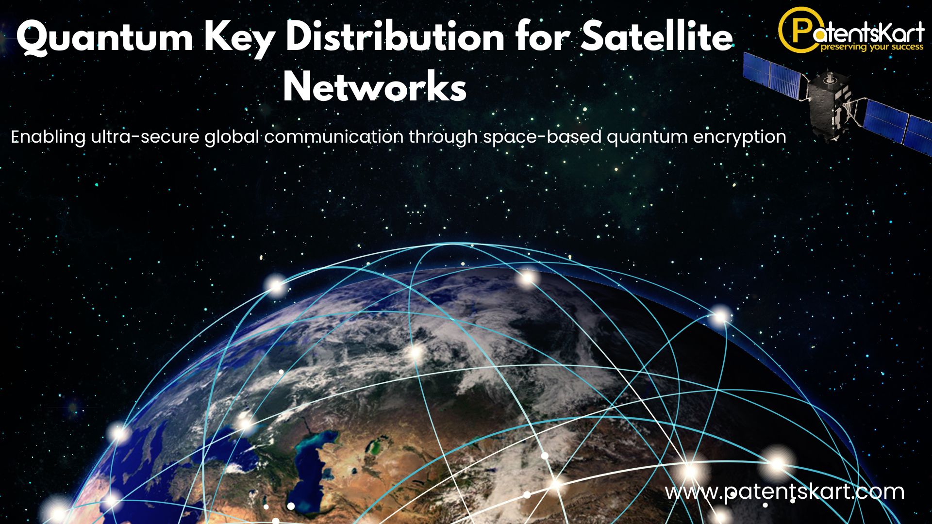 quantum key distribution for satellite networks