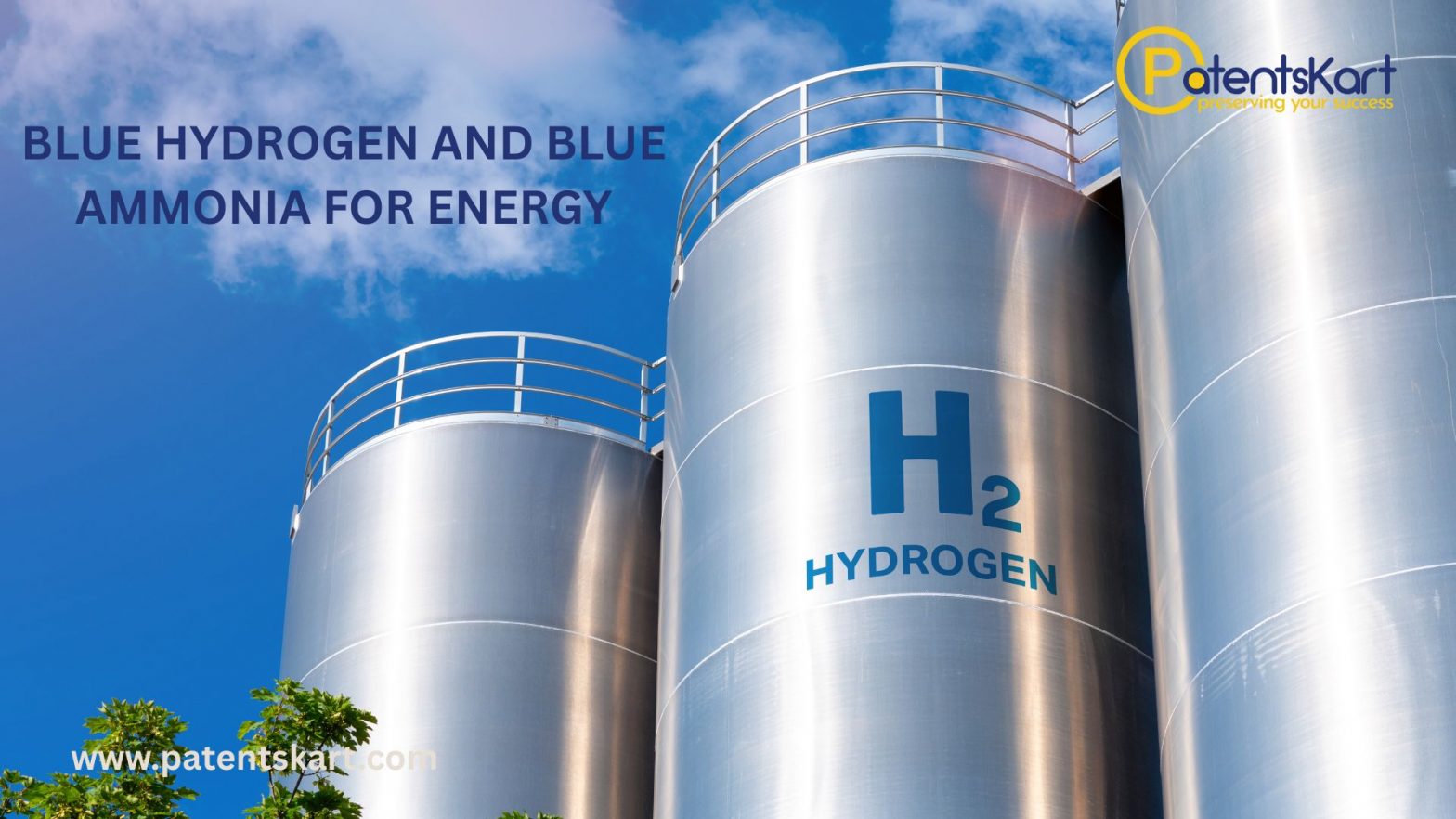 blue hydrogen and blue ammonia for energy applications