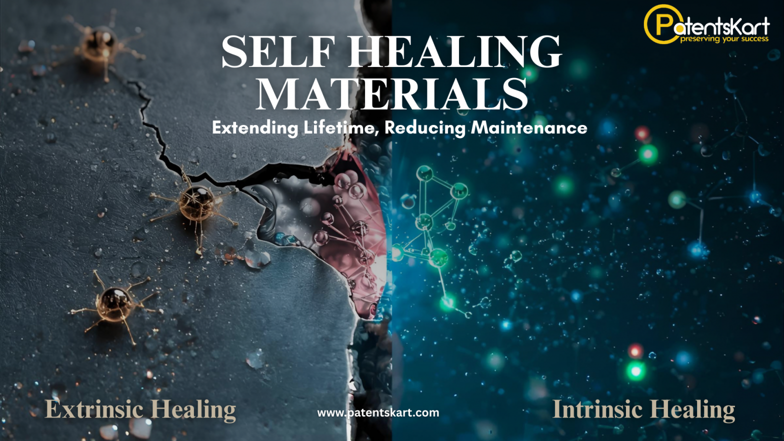 Self healing materials